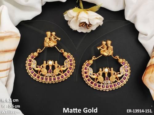 matte-gold-polish-party-wear-accessories-women-kemp-earrings-