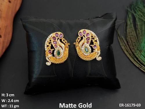 kemp-jewellery-matte-gold-polish-design-full-stone-earrings-