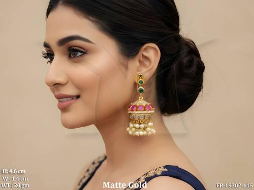 traditional-kemp-jhumka-earrings-with-pearl-drops