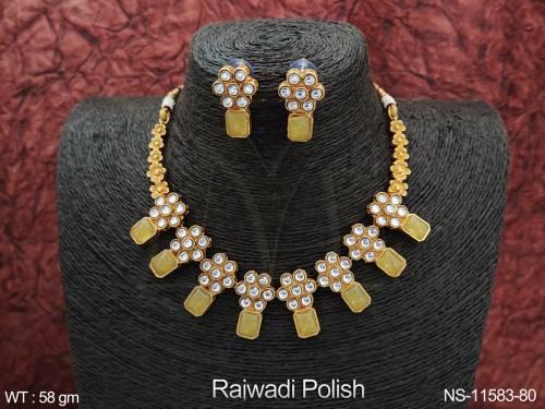 rajwadi-polish-fancy-design-party-wear-beautiful-kemp-jewellery-short-necklace-set-