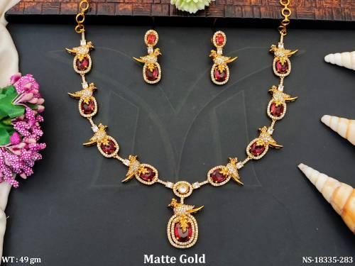 kemp-design-matte-gold-polish-short-necklace-set-