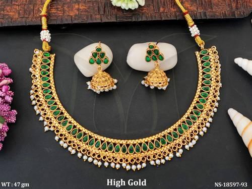 bridal-high-gold-kemp-necklace-with-jhumka-earrings