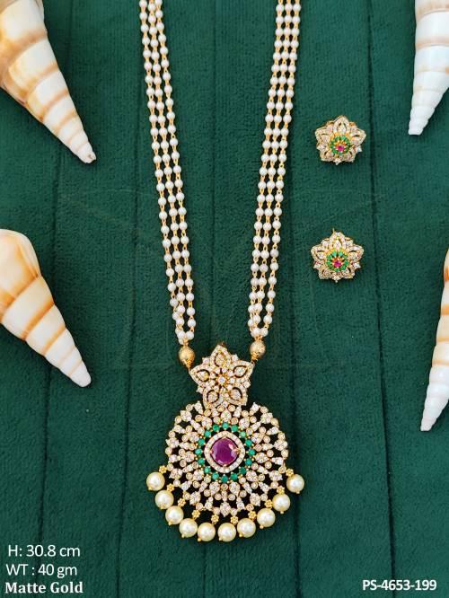 kemp-designer-matte-gold-polish-pendant-set-