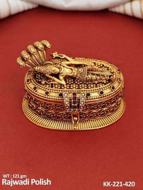 temple-jewellery-designer-rajwadi-polish-lord-vishnu-design-sindoor-box-