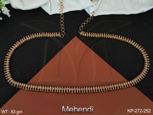Fancy Design Party wear Beautiful antique Design Mehendi Polish Antique JEwellery Kamarpatta (Hip Belt)
