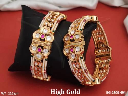 kundan-jewellery-high-gold-polish-party-wear-kundan-2-pc-bangles-set