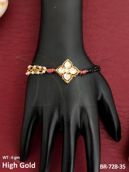clusterpearls-high-gold-polish-designer-wear-kundan-bracelets