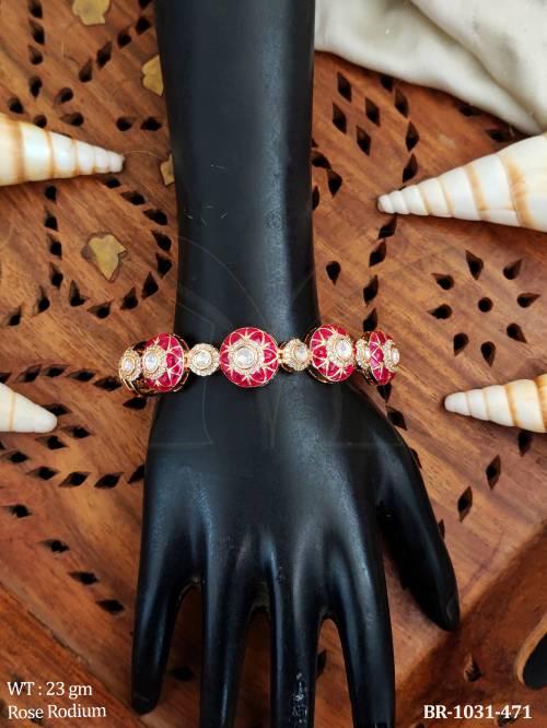 kundan-full-stone-rose-rodium-polish-fancy-style-bracelets-