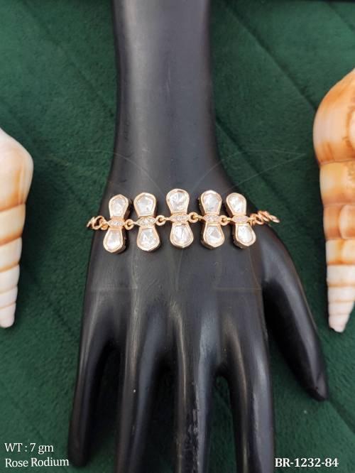 elegant-stone-studded-bracelet-simple-style