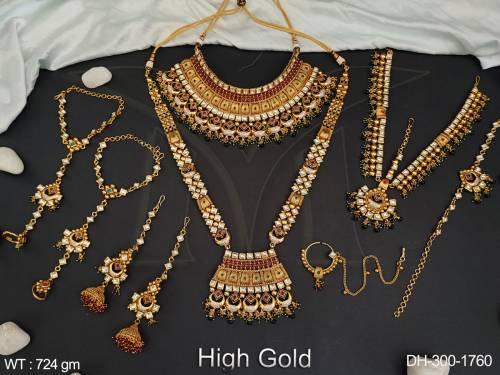 beautiful-high-gold-polish-designer-fancy-style-wedding-wear-kundan-jewellery-kundan-dulhan-set-