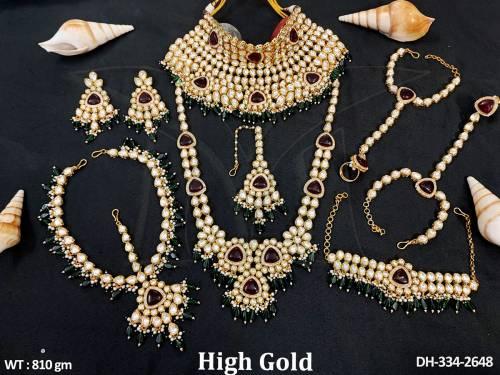 designer-beautiful-fancy-style-high-gold-polish-party-wear-dulhan-set-