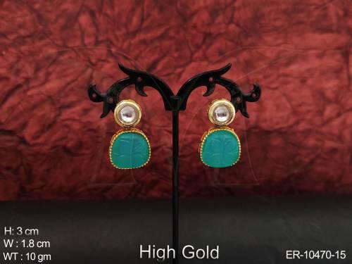 kundan-jewelry-high-gold-polish-fancy-design-beautiful-kundan-earrings