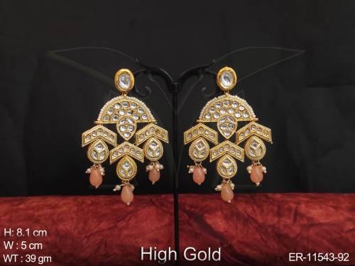clustered-pearl-designer-kundan-stones-party-wear-long-kundan-jewellery-dangler-earring-