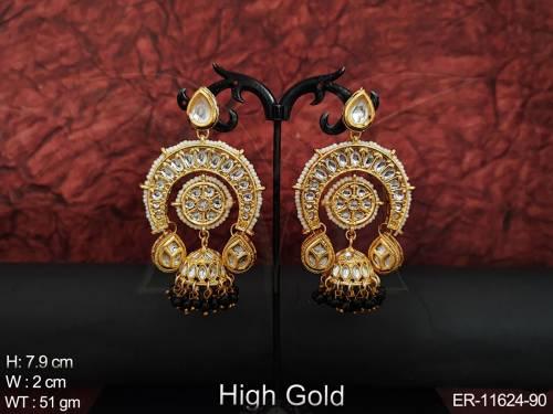 high-gold-polish-fancy-desing-pary-wear-beautiful-kundan-stones-kundan-jewellery-jhumka-earring
