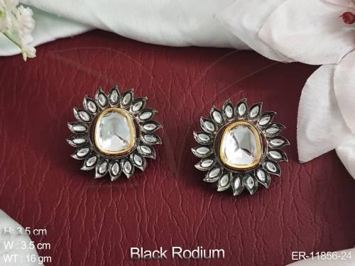 fancy-design-kundan-stones-black-rodium-polish-kundan-earring-tops-studs