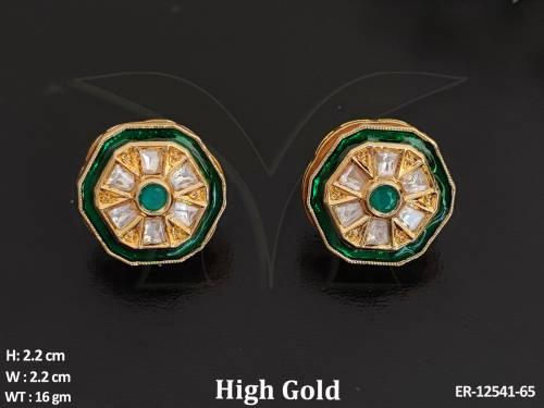 high-gold-polish-fancy-desing-partyw-wear-kundan-jewellery-kundan-earring-tops-studs