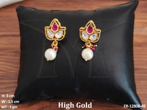 designer-wear-high-gold-polish-party-wear-fancy-style-kundan-earrings-set