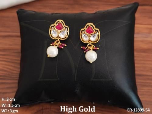 party-wear-high-gold-polish-designer-wear-beautiful-fancy-style-kundan-earrings-set