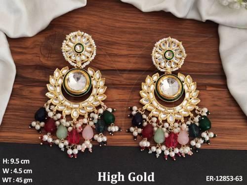 kundan-stones-clustered-pearl-desinger-fancy-style-high-gold-polish-party-wear-kundan-long-dangles-earring-