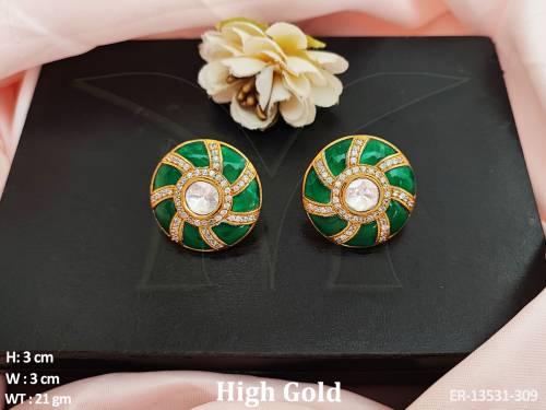 kundan-stones-high-gold-polish-fancy-style-kunda-jewellery-kundan-earring-tops-studs-