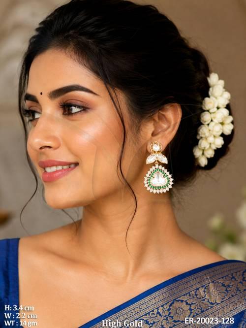 Royal Kundan Full Stone Party Wear Earrings