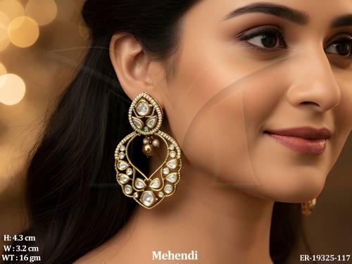 mehendi-finish-kundan-full-stone-drop-earrings