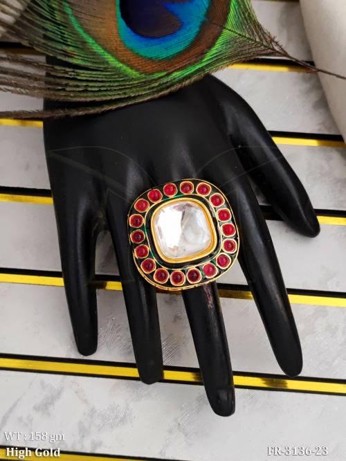 kundan-designer-high-gold-polish-finger-rings-