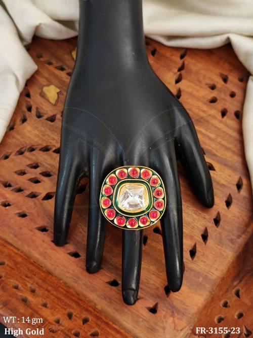 kundan-design-high-gold-polish-party-wear-finger-rings-