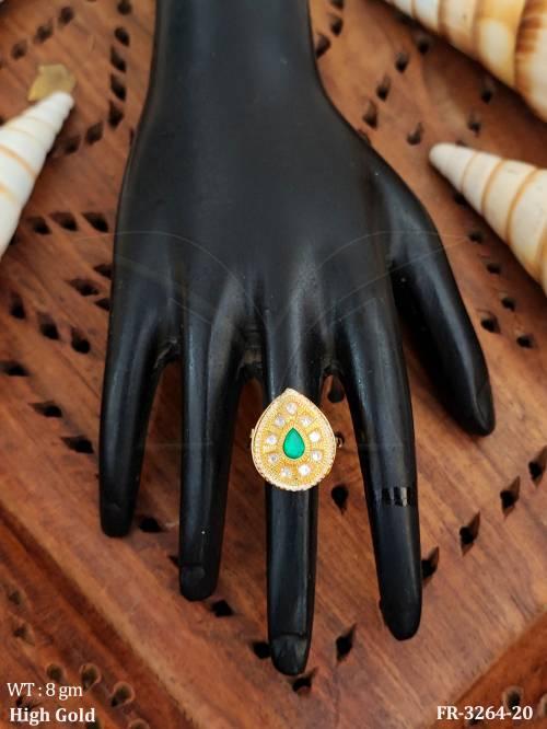 elegant-high-gold-kundan-finger-ring-festive-wear