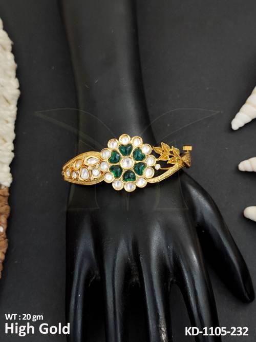 gorgeous-kundan-jewellery-high-gold-polish-elegant-and-stylish-kada