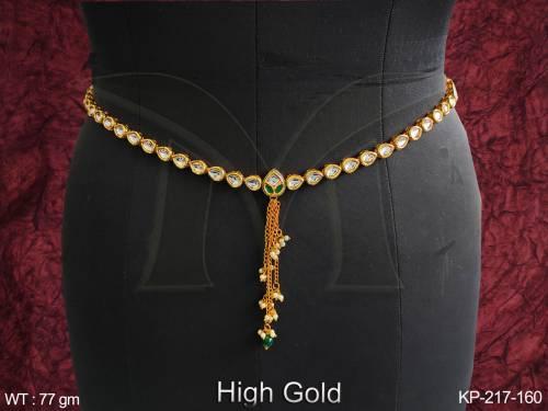 high-gold-polish-party-wear-fancy-style-kundan-jewellery-kamarpatta-hip-belt