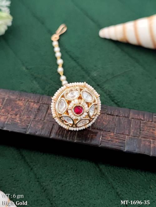 Traditional Bridal Forehead Jewelry 