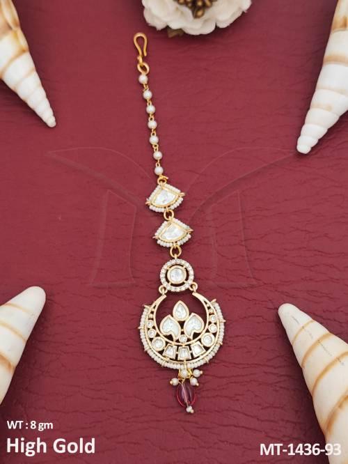 kundan-jewellery-high-gold-polish-clusterpearls-designer-kundan-maang-tikka-