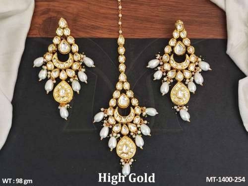 high-gold-polish-kundan-stones-party-wear-kundan-jewellery-kundan-maang-tikka-with-earrring