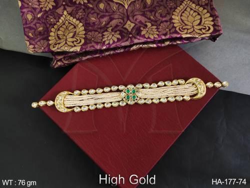 hair-accessories-high-gold-polish-designer-kundan-jewellery-beautiful-kundan-matha-patti