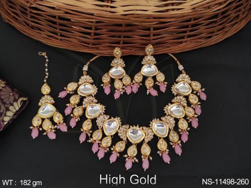 clustered-pearl-designer-fancy-style-high-gold-polish-kundan-stones-kundan-jewellery-choker-necklace-set-