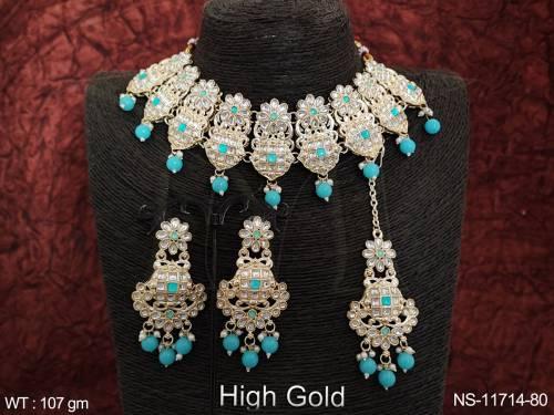 full-kundan-stones-high-gold-polish-clustered-pearl-designer-fancy-kundan-jewellery-choker-necklace-set-