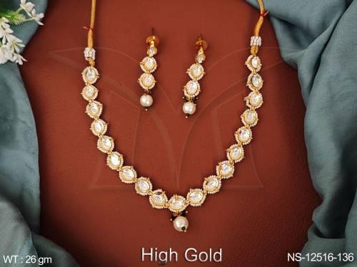 fancy-desing-party-wear-high-gold-polish-kundn-stones-kundan-jewellery-short-necklace-set
