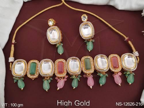 kundna-stones-party-wear-beautiful-high-gold-polish-kundan-jewellery-kundan-choker-necklace-set