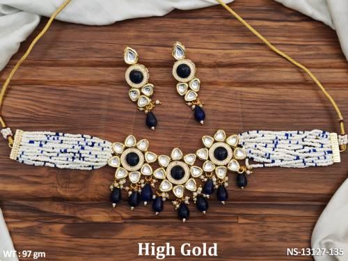 kundan-jewellery-high-gold-polish-full-stone-kundan-choker-necklace-set