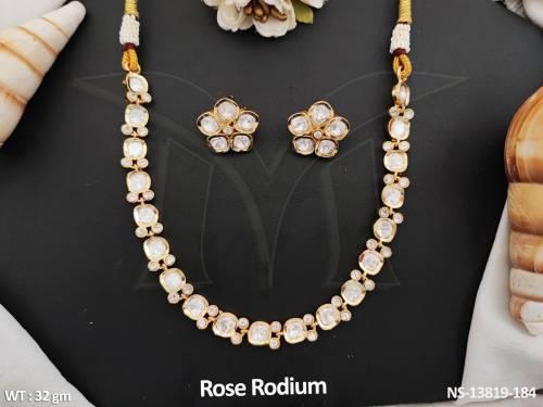 stylish-flower-style-royal-rose-rodium-necklace-ser