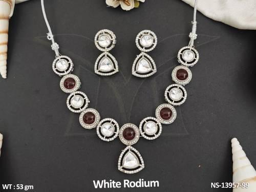 kundan-jewellery-full-stone-white-rodium-polish-party-wear-necklace-set-