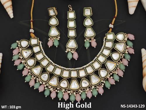 kundan-jewelry-high-gold-polish-wedding-wear-fancy-style-beautiful-kundan-short-necklace-set-