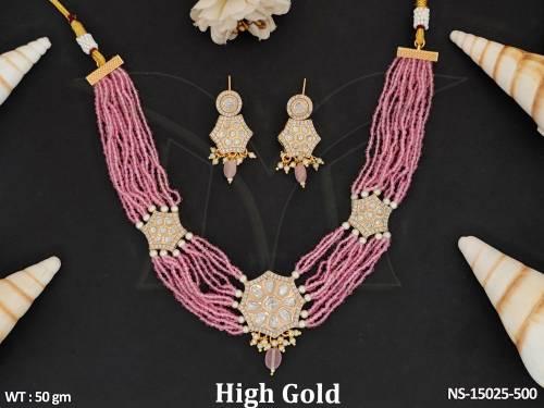 kundan-jewellery-high-gold-polish-full-stone-cluster-pearl-choker-style-tradional-attractive-necklace-set