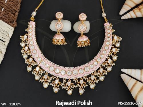 kundan-jewellery-rajwadi-polish-fancy-designer-necklace-set-