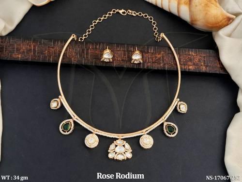 kundan-designer-rose-rodium-polish-necklace-set-