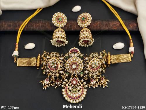 kundan-mehendi-polish-fancy-style-necklace-set-