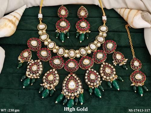 kundan-high-gold-polish-full-stone-short-necklace-set-