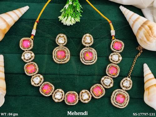 kundan-designer-mehendi-polish-party-wear-short-necklace-set-