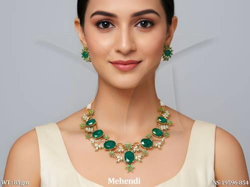 traditional-wedding-necklace-set-with-earrings